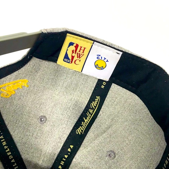 Golden State Warriors SnapBack Hat, Grey, New - Picture 9 of 10